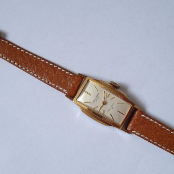 VINTAGE LADY WIND UP SEIKO DIASHOCK 17 JEWELS,RUN GREAT - Picture 3 of 6